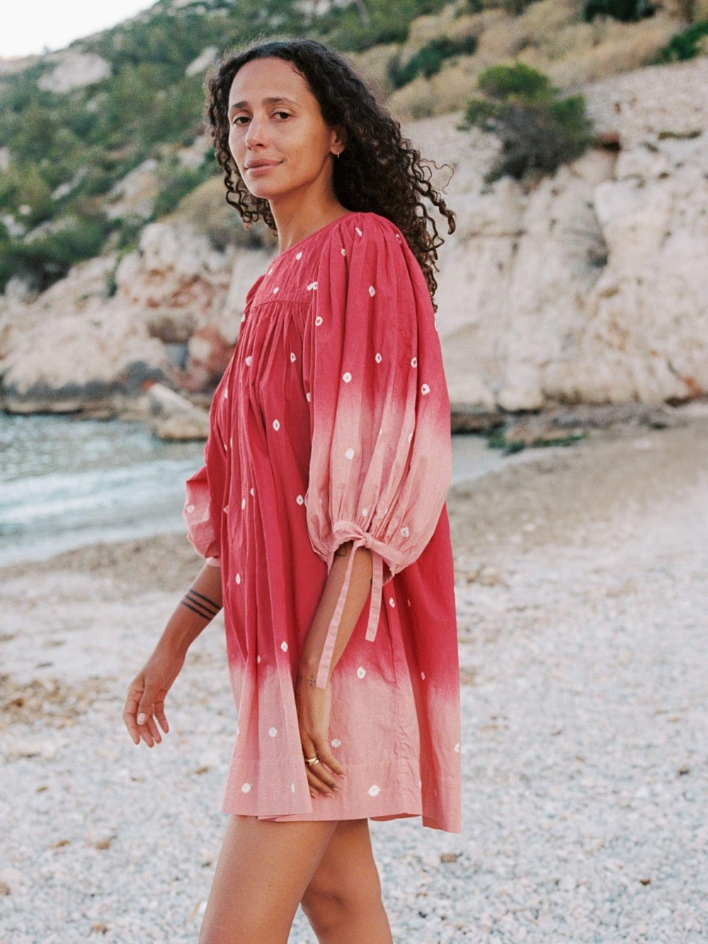 CHRISTY DAWN OMBRÉ DRESS SMALL